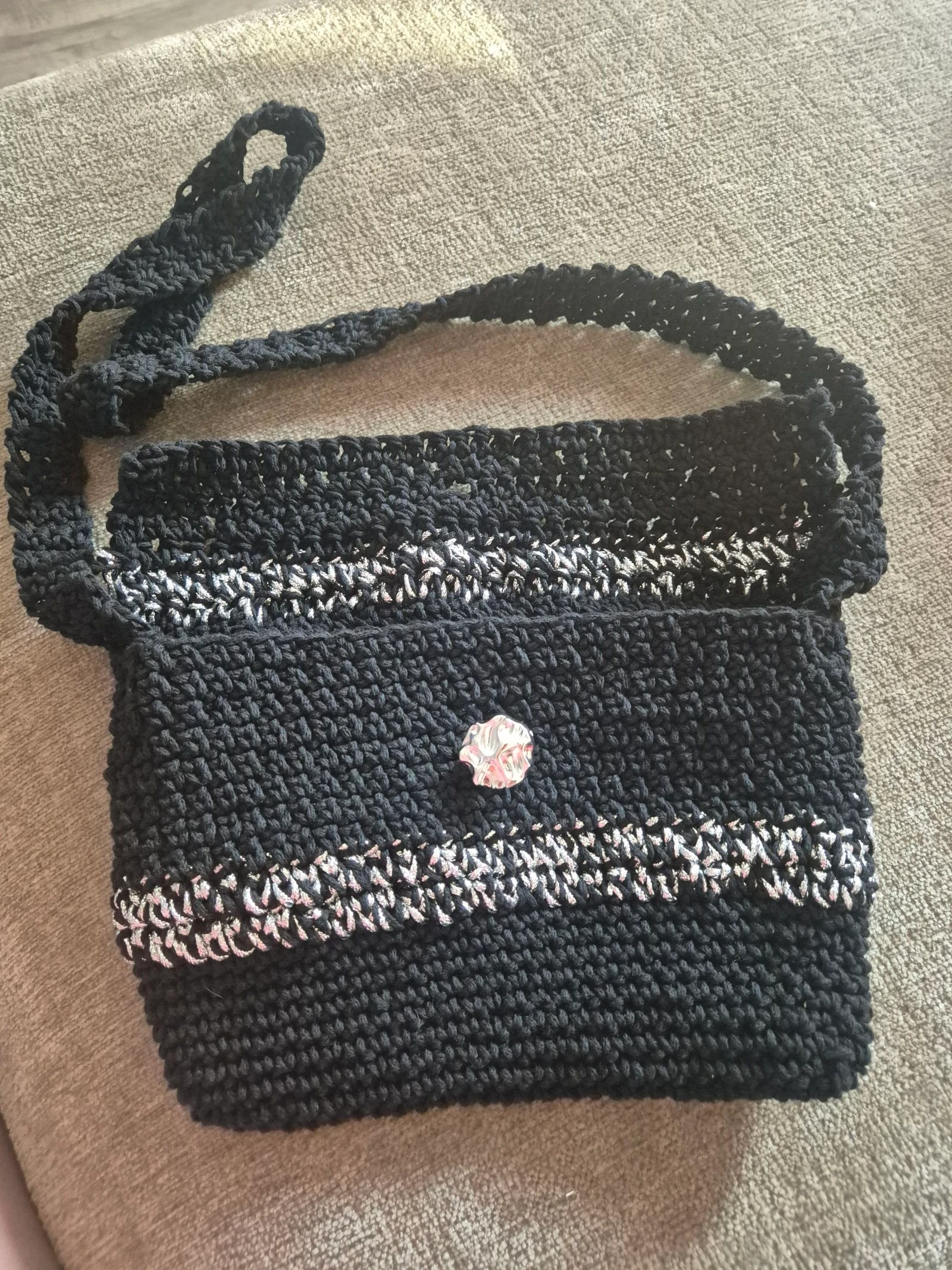 Crochet crossbody bag – photo 4